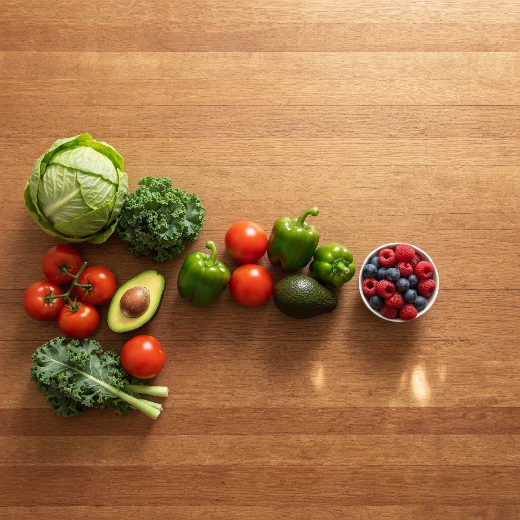 Świeże warzywa i owoce