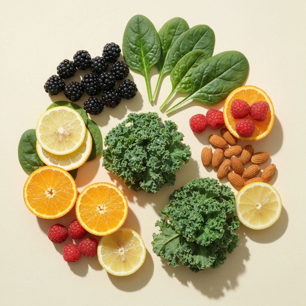 Owoce i zielone warzywa